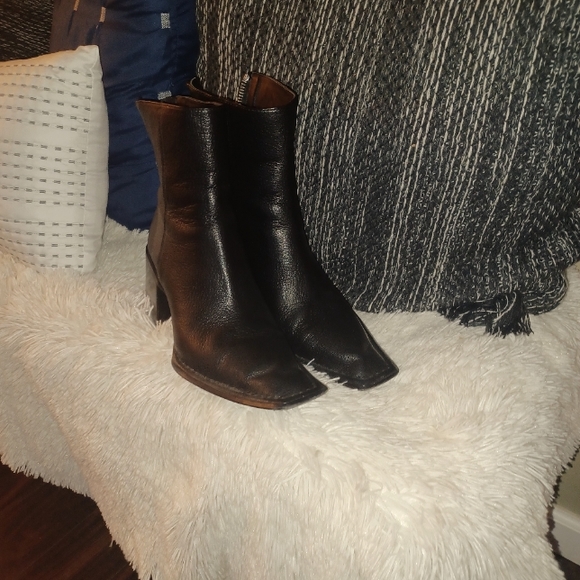 Alexander Wang Shoes - Alexander Wang Black Leather Ankle Boots
